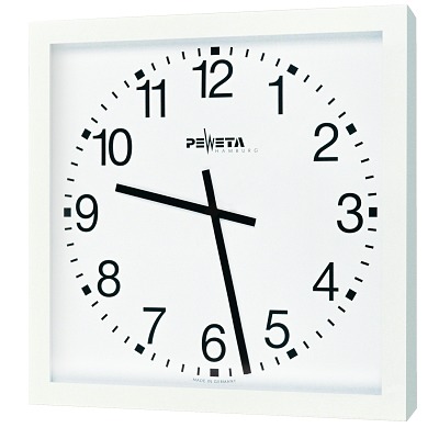 Peweta Funk-Wanduhr „50x50“, Sport-Thieme