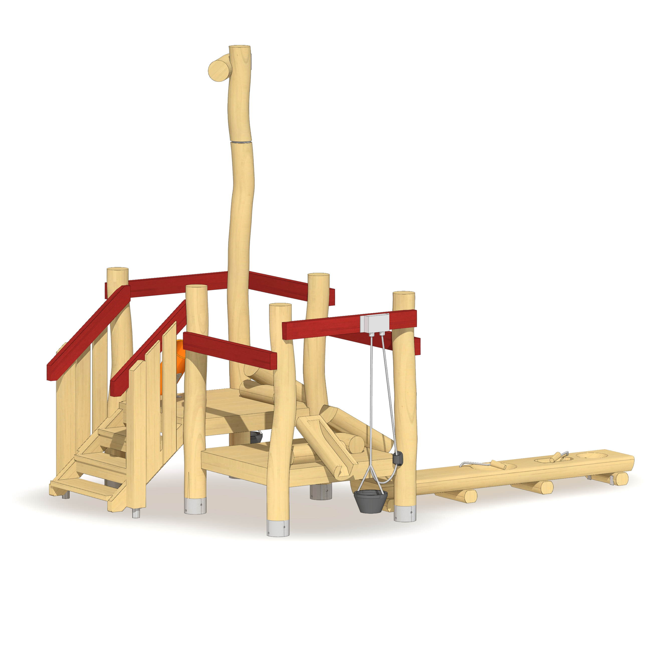 Sandbaustelle mit Naturküche Ansicht 4