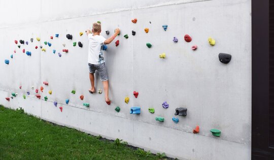 Kletterwand 3 - Holz