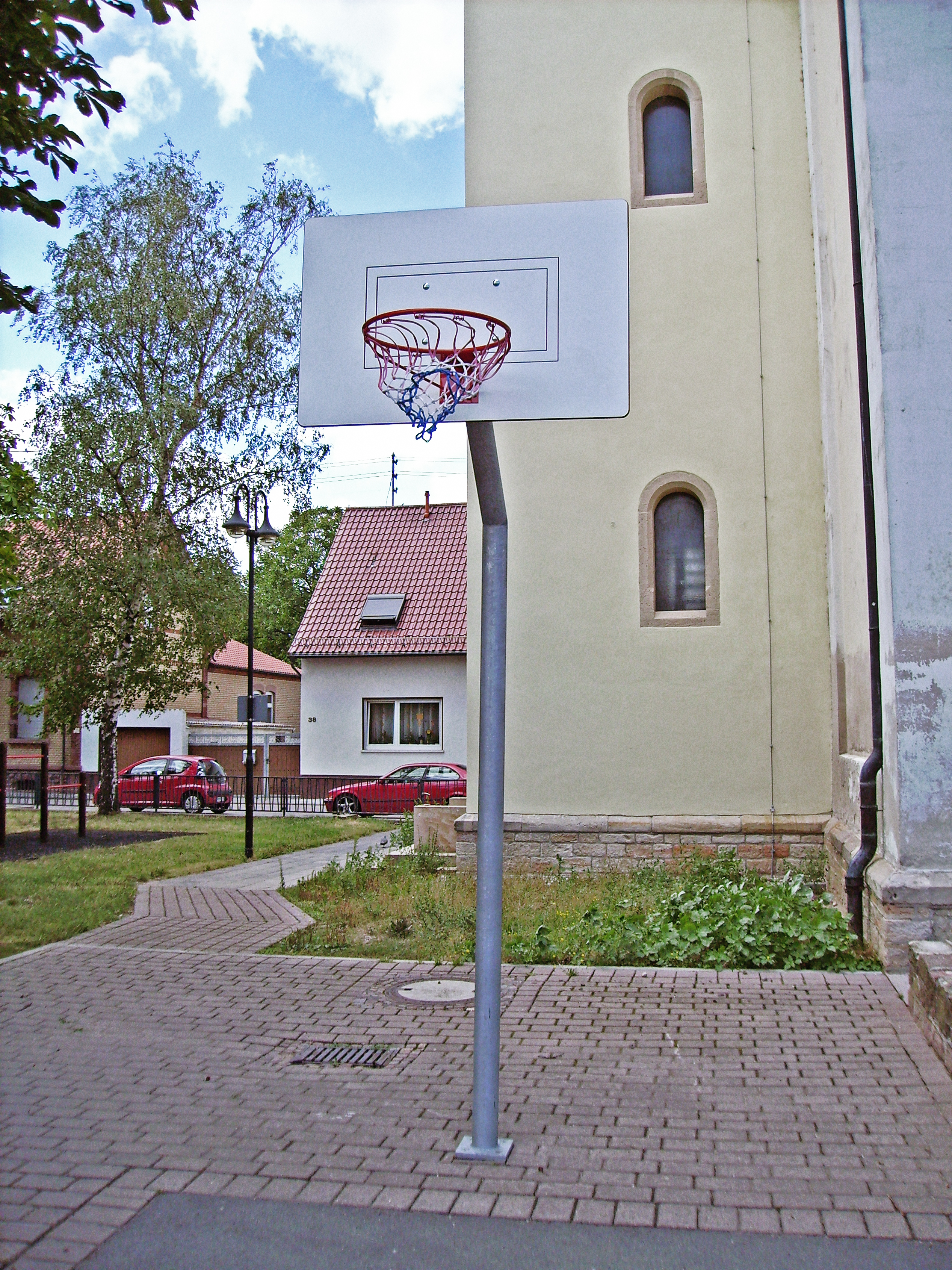 Basketball-Anlage HPL - Ansicht 2