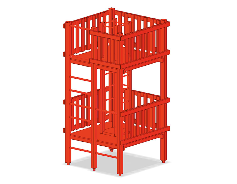 Basisturm Aluminium, Bürli