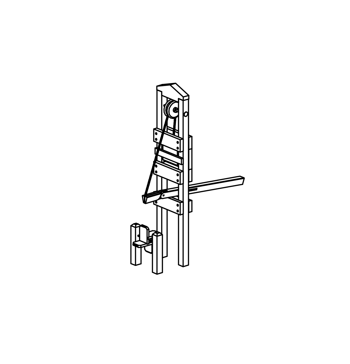 Endtor mit Sandrad, Richter Spielgeräte
