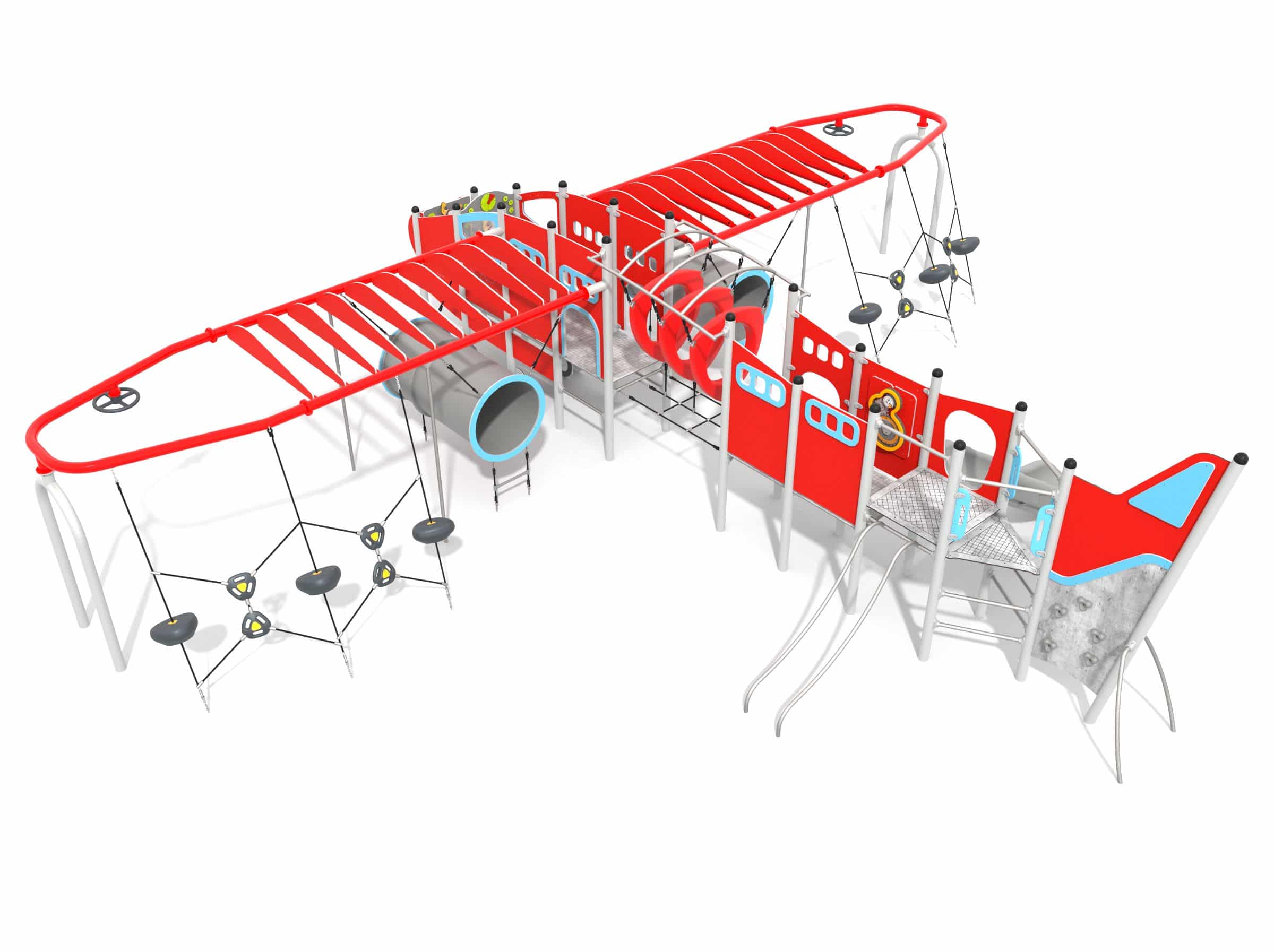Flugzeug-Spielplatz-Set Ansicht 3
