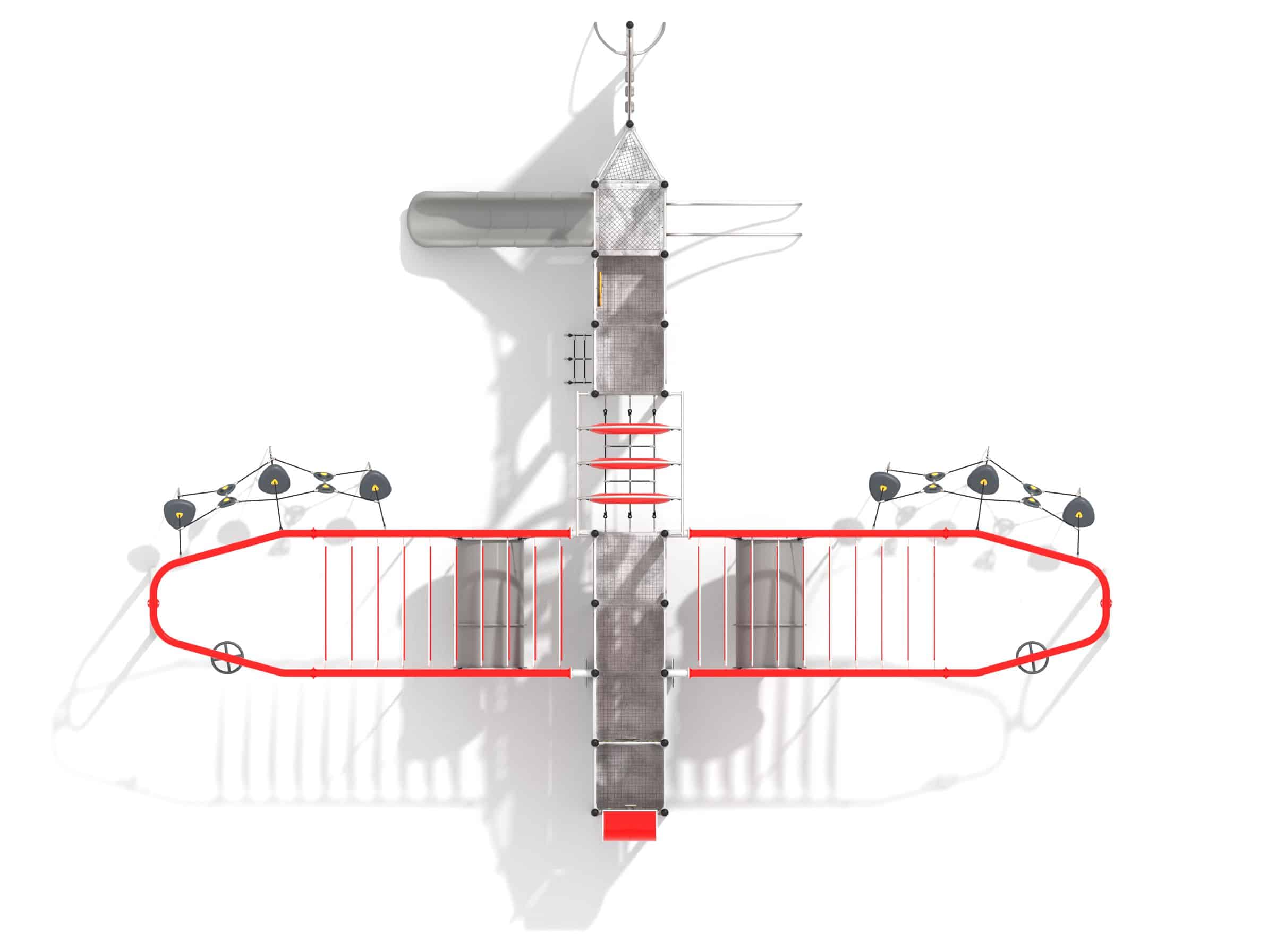 Flugzeug-Spielplatz-Set Ansicht 4