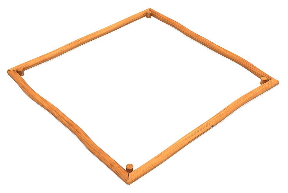Sandkasten Ilias 4x4 m Ansicht 4