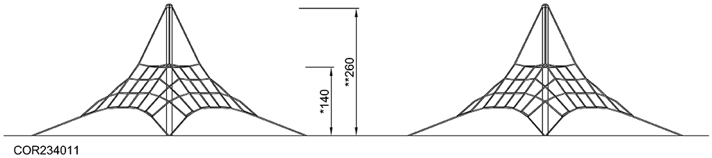 Kleines Spielnetz COR23401 Ansicht 5