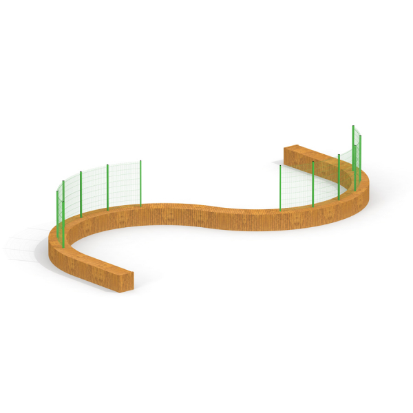Multiarena aus Holz Ansicht 2