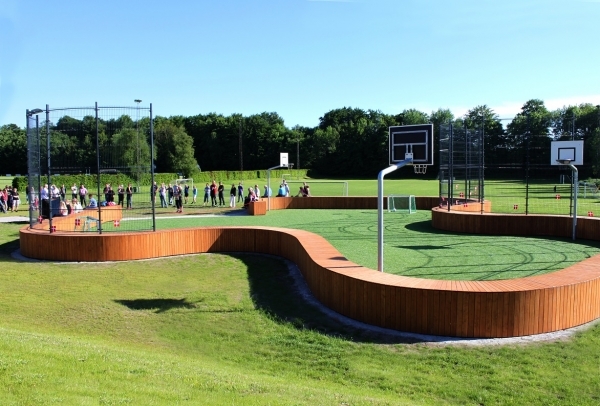Multiarena aus Holz Ansicht 3