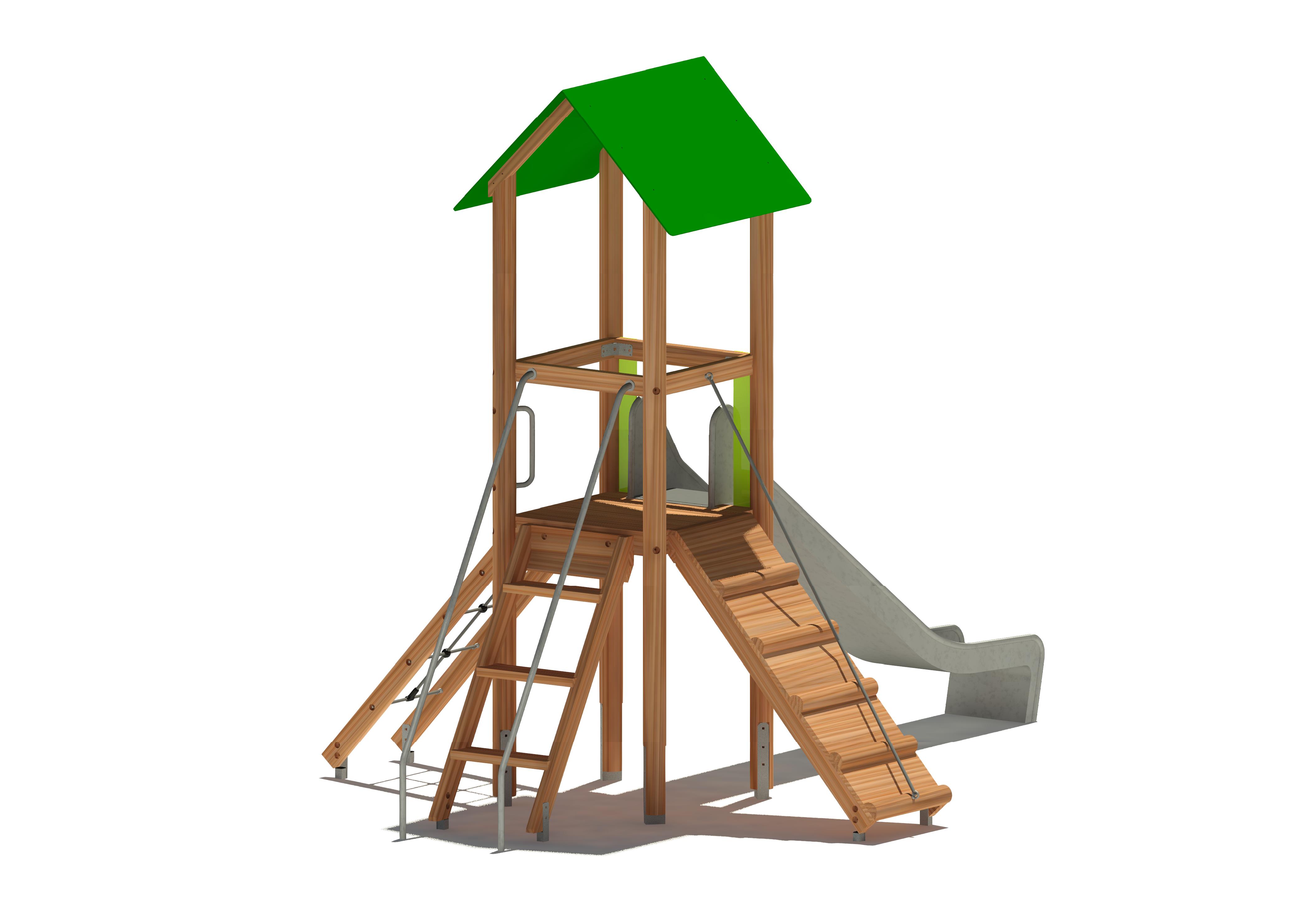 Spielturm Bosse 5207 Ansicht 3