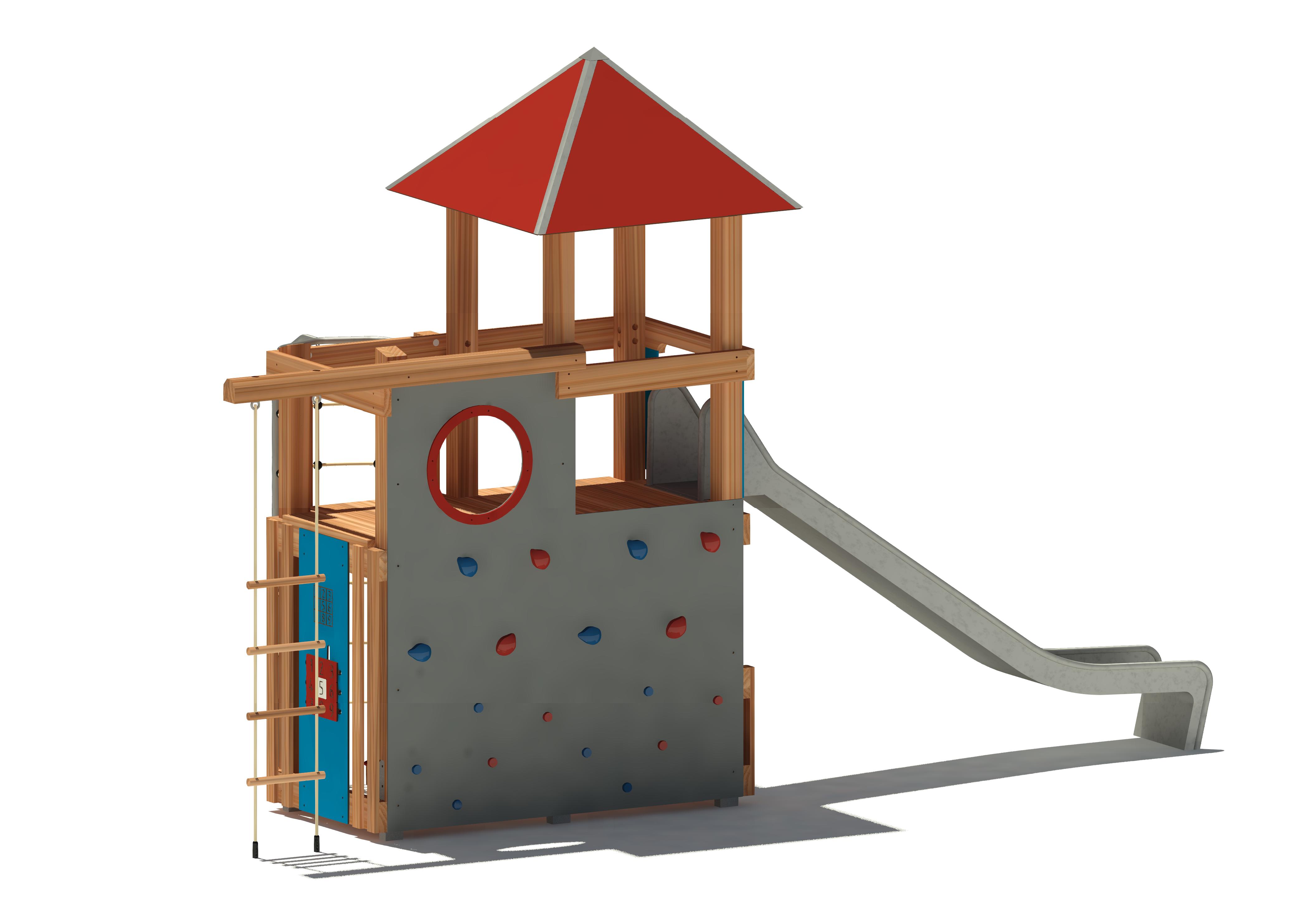 Spielturm Aurel 9310 Ansicht 3