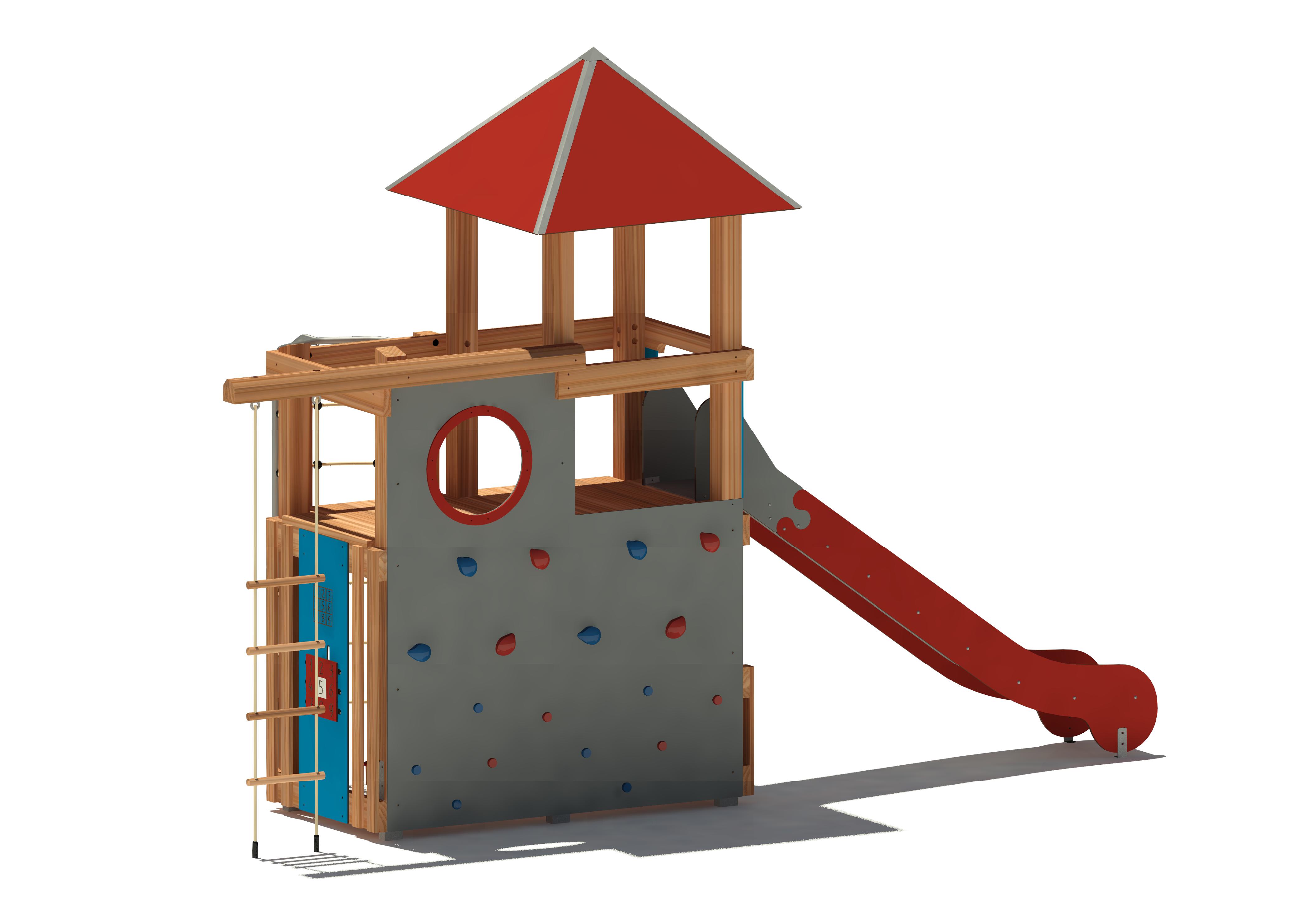 Spielturm Aurel 9310 Ansicht 4