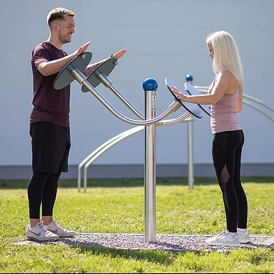 Art Outside Outdoor-Fitnessgerät „Schultertrainer“ Ansicht 3
