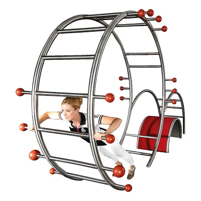 Stilum Fitness Outdoor-Fitnessgerät „Multifunktionstrainer“