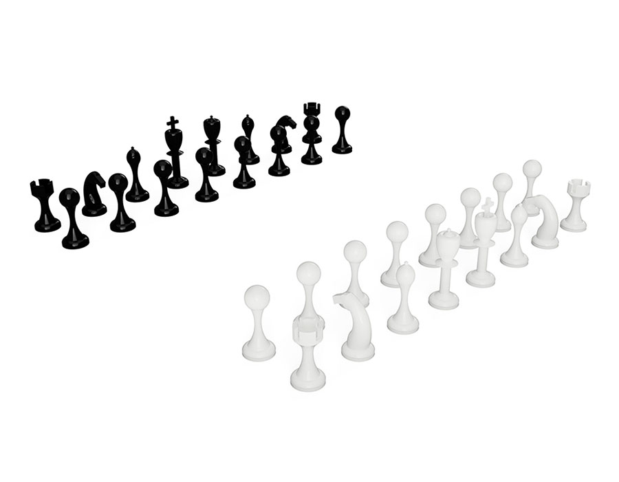 Schachspiel, Bürli