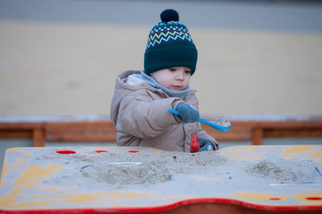 Barrierefreie Sandkasten Ansicht 6
