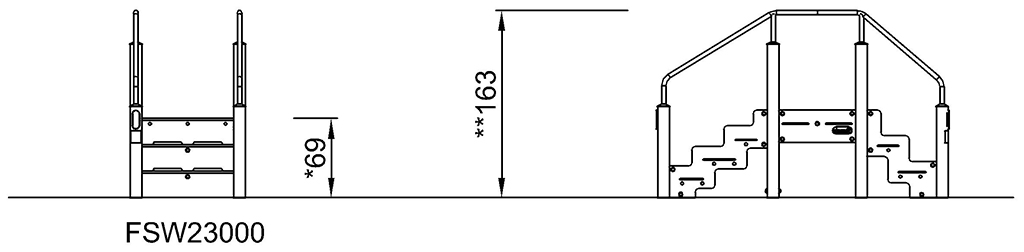 Doppel-Stufen FSW230 Ansicht 3
