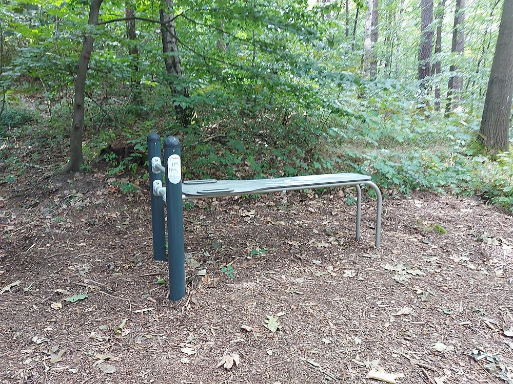 Calisthenics Sit-up Bank gerade Ansicht 6