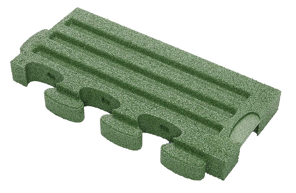 Puzzle Mat 3D Randplatte ohne Zwischenelement 60 mm grün Ansicht 5
