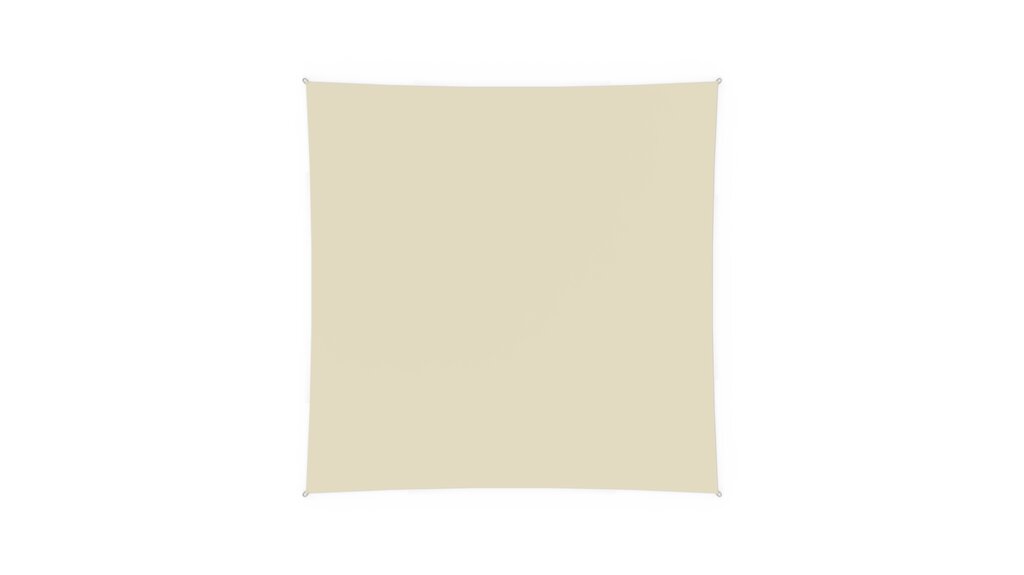 PE-Sonnensegel quadratisch, 4x4 m, Norna