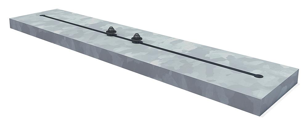Stahlfundament klein (SFk) Ansicht 1