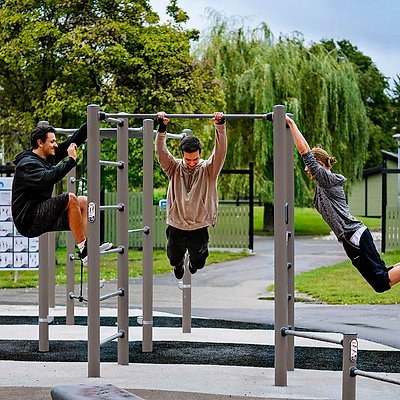 Kompan Outdoor-Fitness-Station „Pro 3“ Ansicht 4