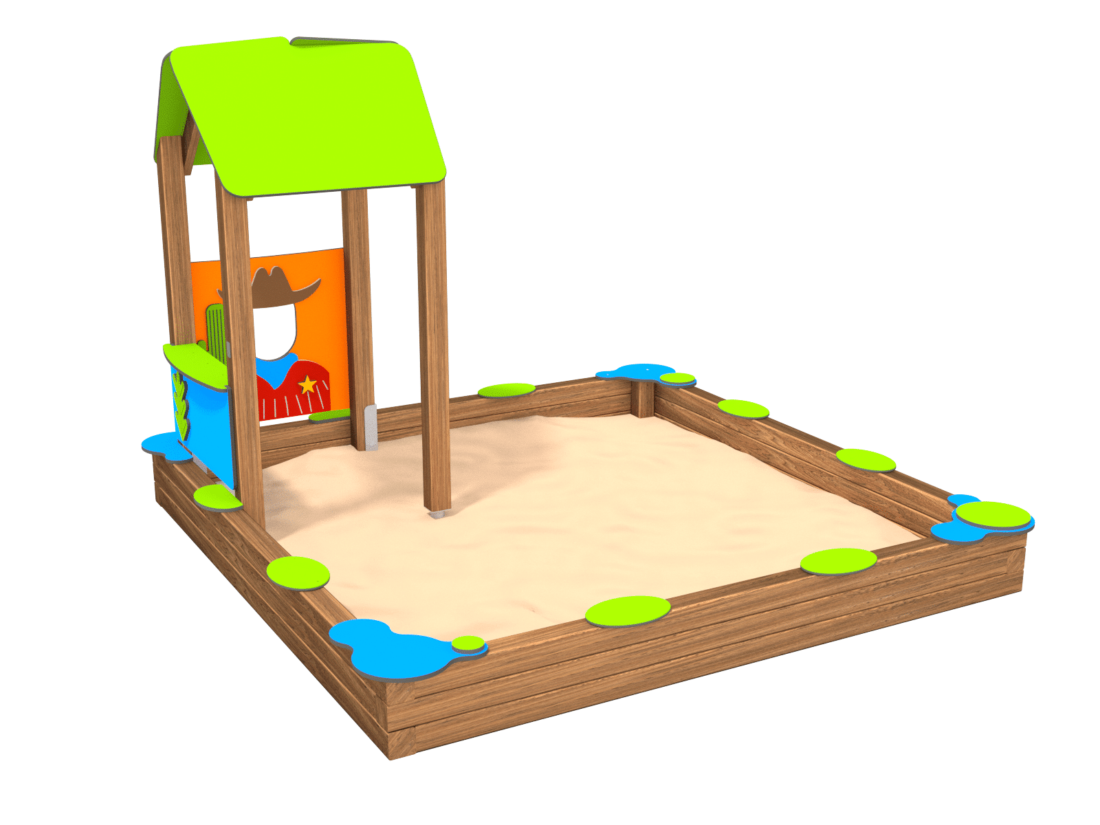 Sandkasten Berry Ansicht 2