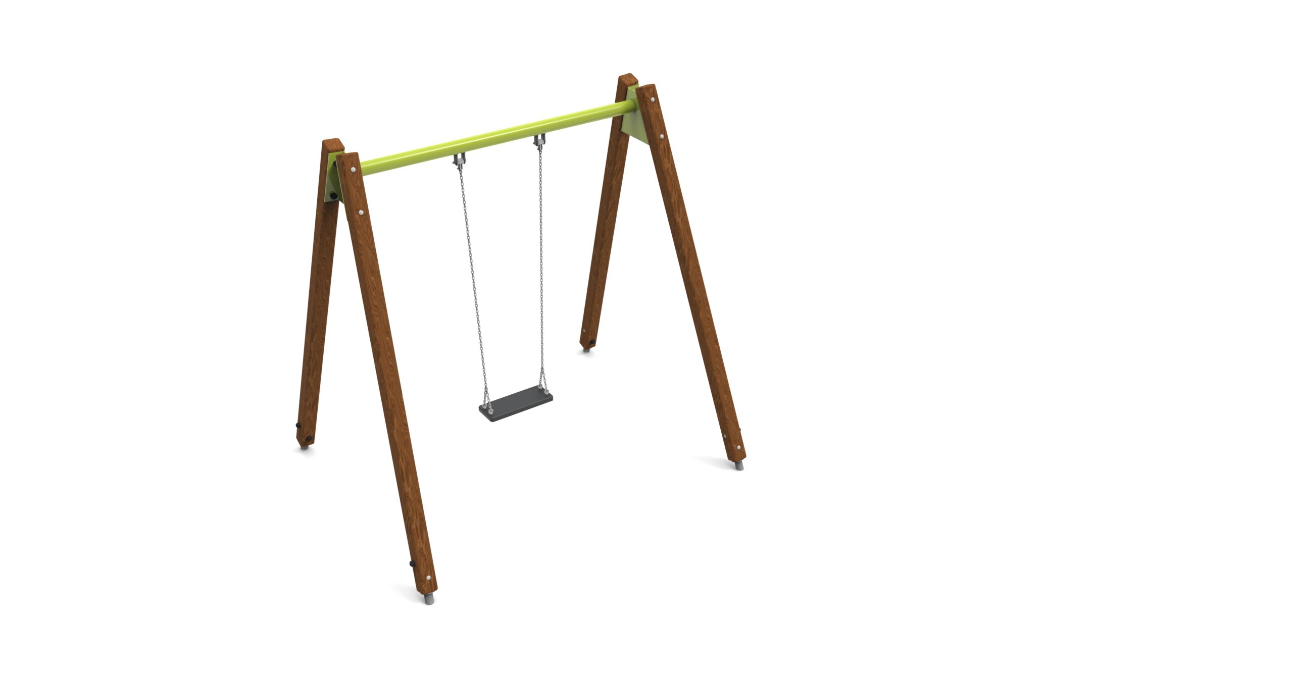 Pendelschaukel einfach Holz A