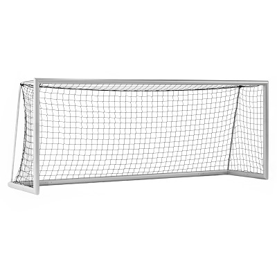 Sport-Thieme Jugend-Fussballtor „Kompakt Plus“, Weiss einbrennlackiert, transportabel, Sport-Thieme