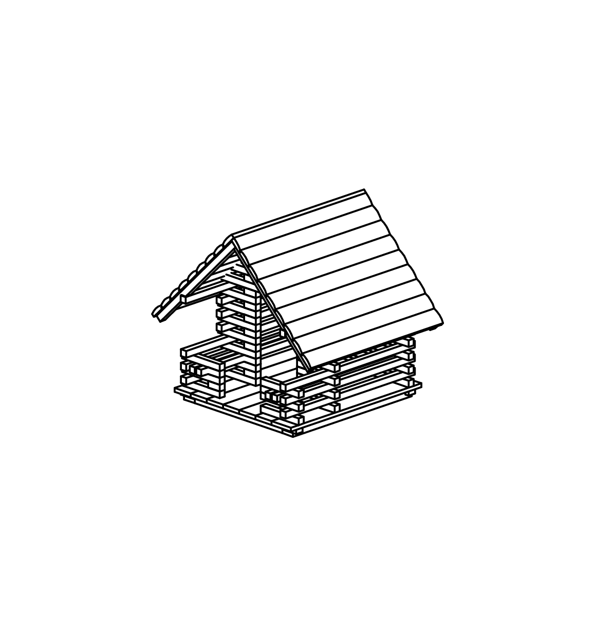Kleines Spielhäuschen, Richter Spielgeräte
