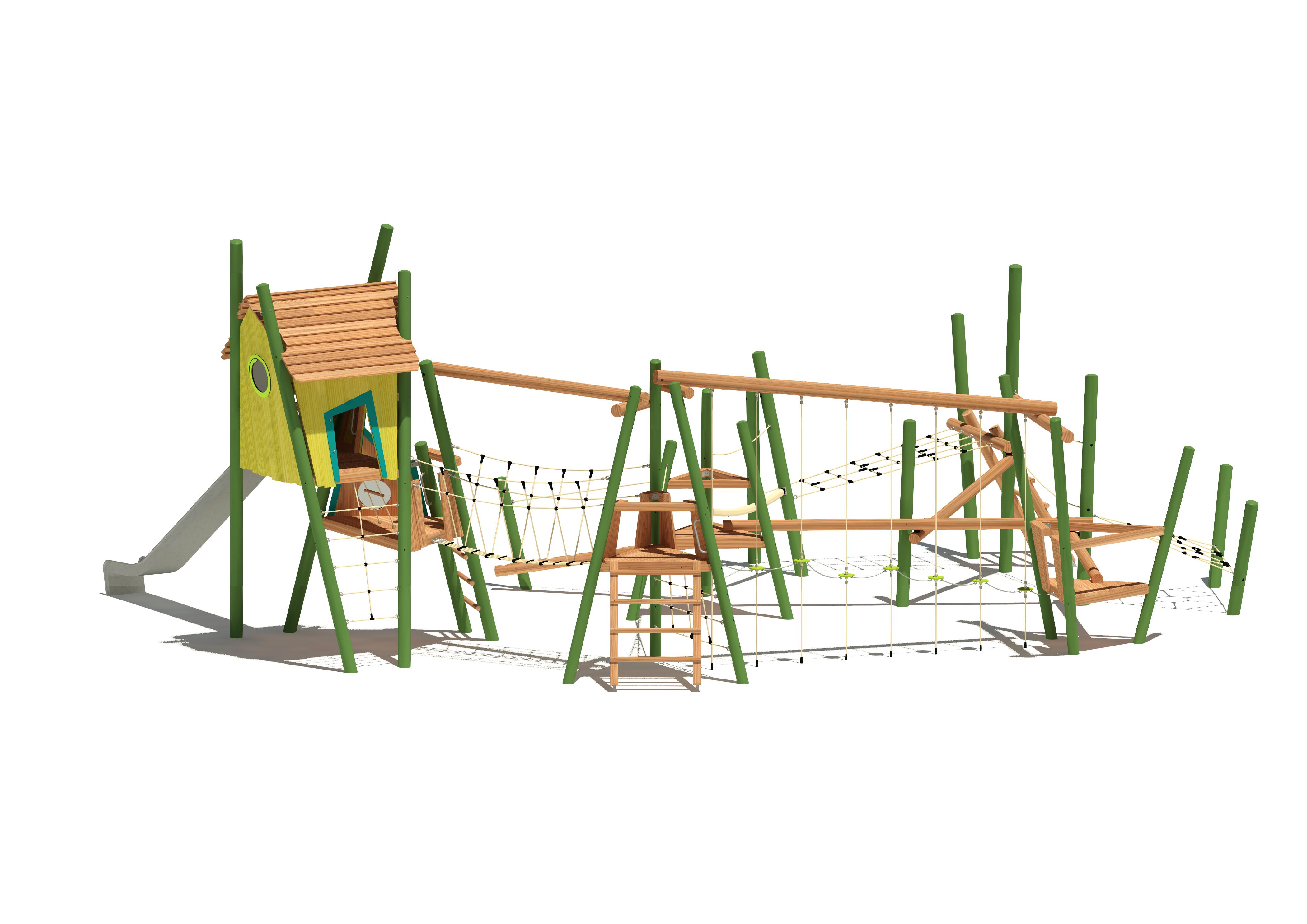 Baumhauskombination Lukas 4033 Ansicht 3