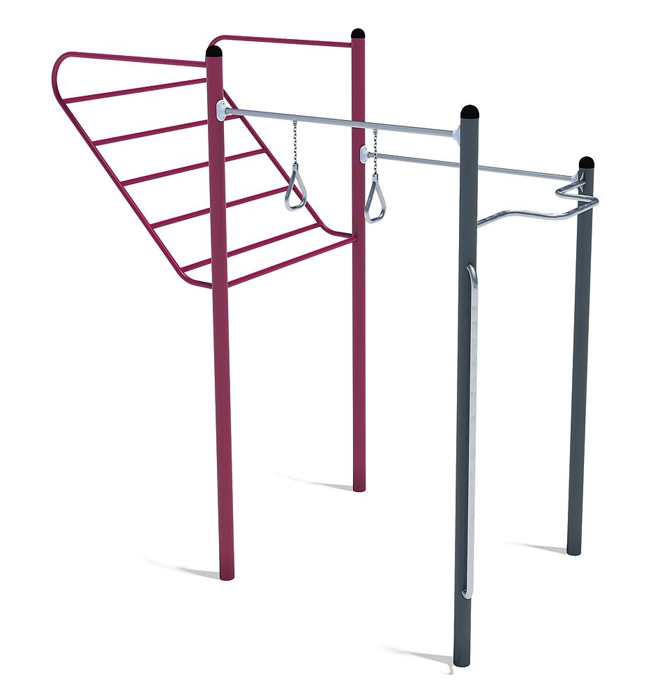 Calisthenics-Anlage Mini 02 Ansicht 4