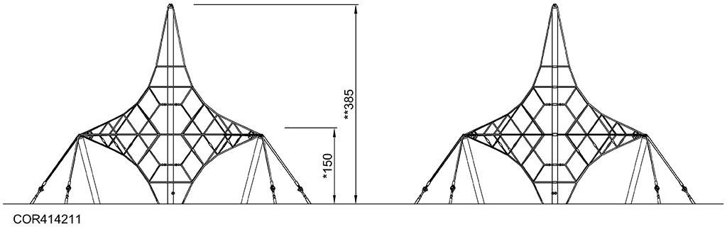 Kleines Oktanetz COR41421 Ansicht 4