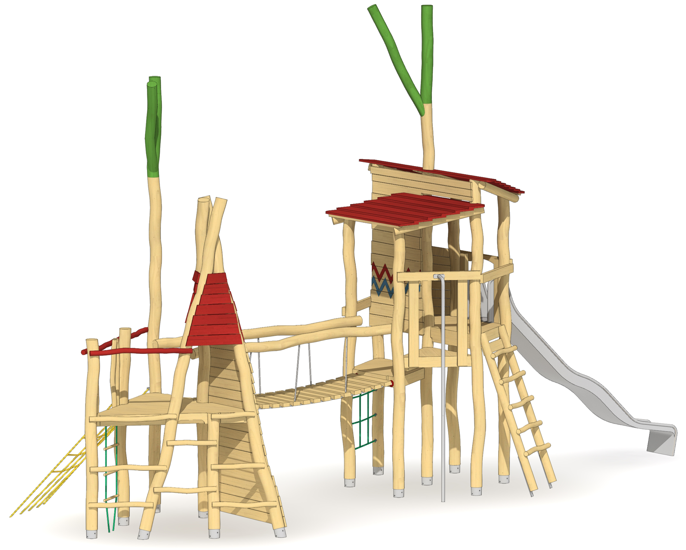 Tipi-Spielanlage Dieburg Ansicht 5