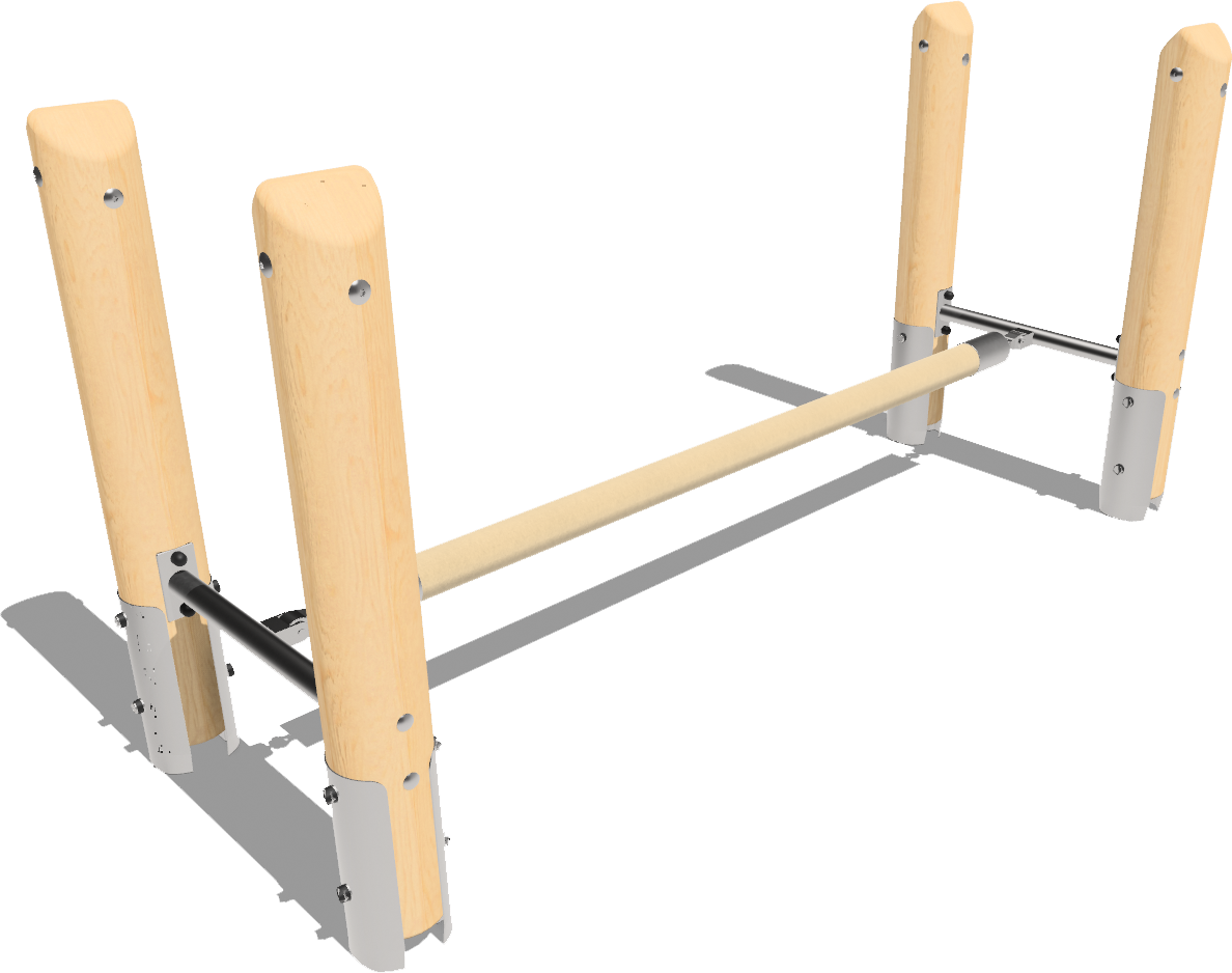 Balancierelement Balanciertau mit Edelstahlpfosten, Fuchs Thun