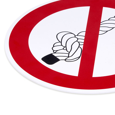 Sport-Thieme Hinweisschild „Taue“ Ansicht 2