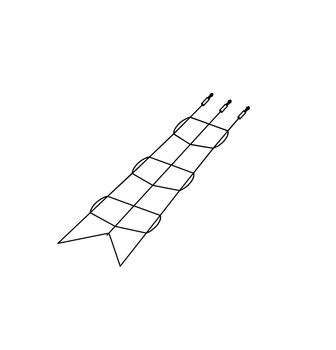 Schräges Kletternetz, Richter Spielgeräte