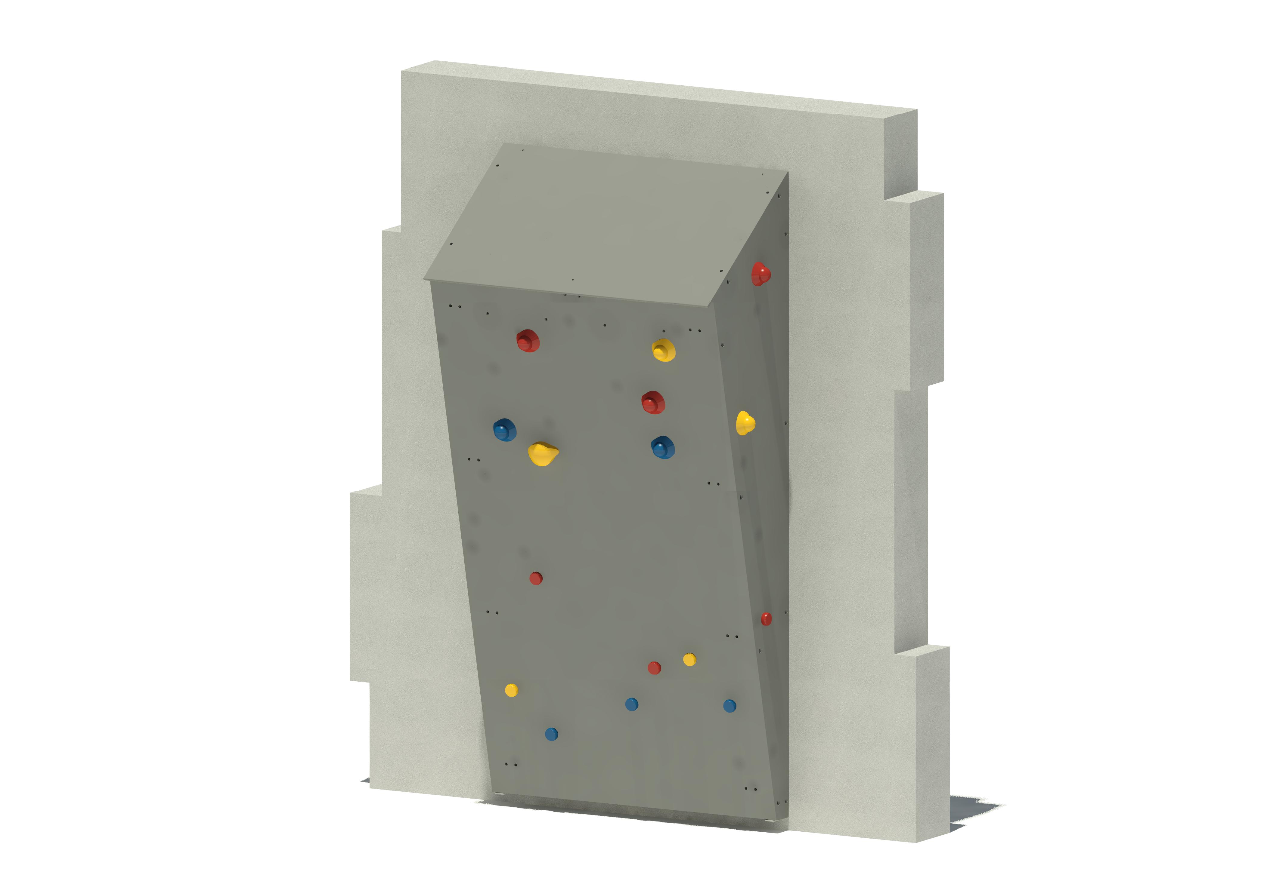 Boulderwand Onsight 5120, Schräge Wand Ansicht 3