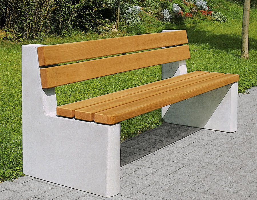 Parkbank Lärche Ansicht 3