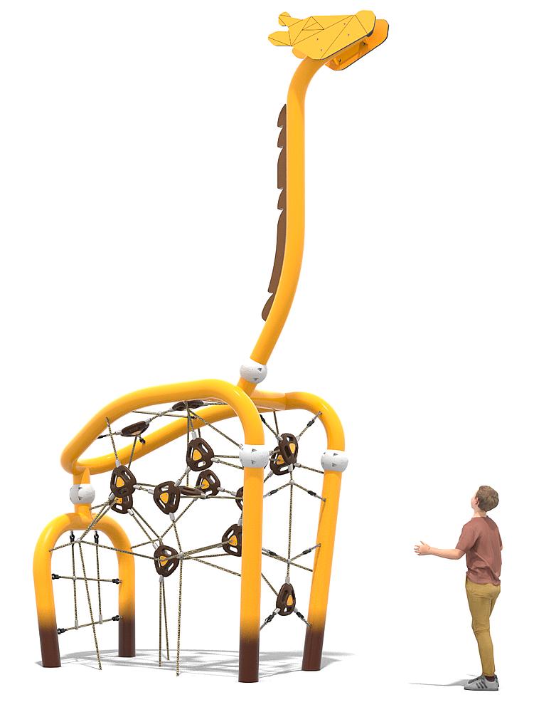 Organiq Kletteranlage Giraffe Ansicht 1