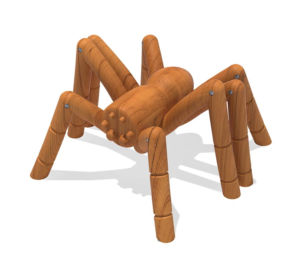Kletterspinne Thekla Ansicht 4