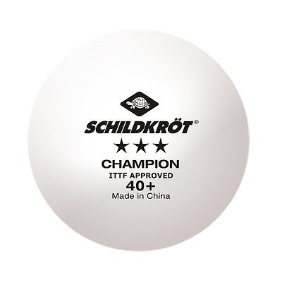 Schildkröt Tischtennisball „3-Stern Champion“ Ansicht 2