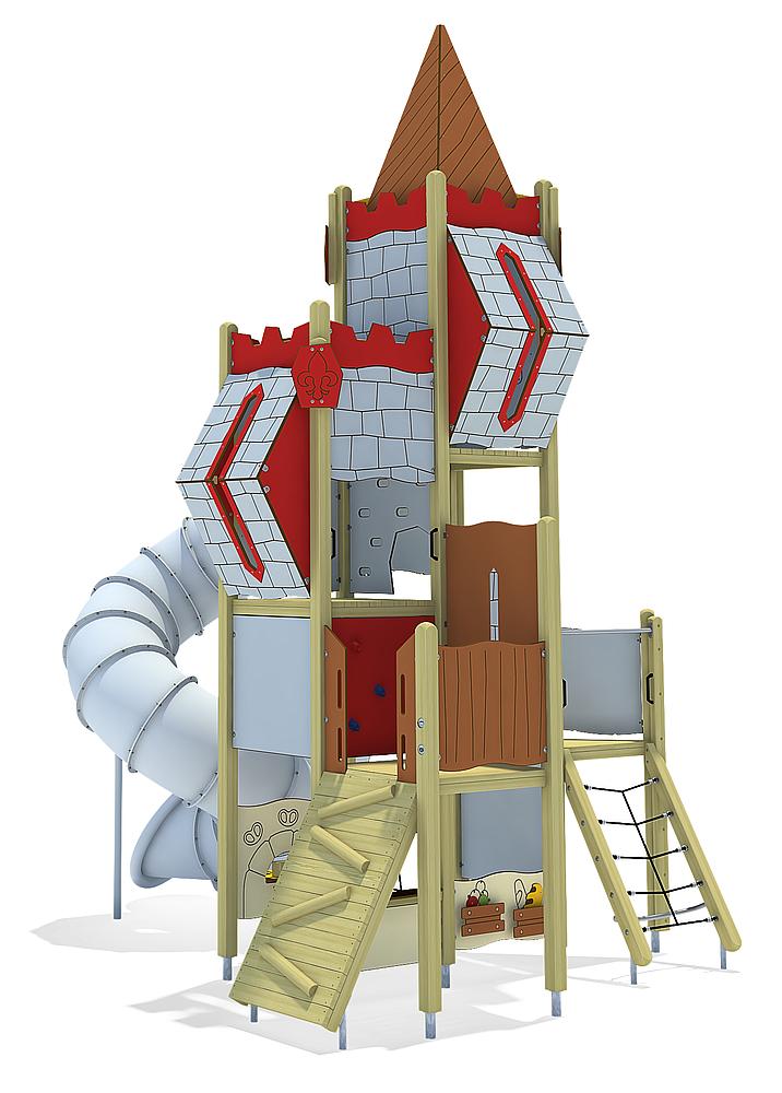 Burganlage Archibald Tower, Solo Ansicht 4