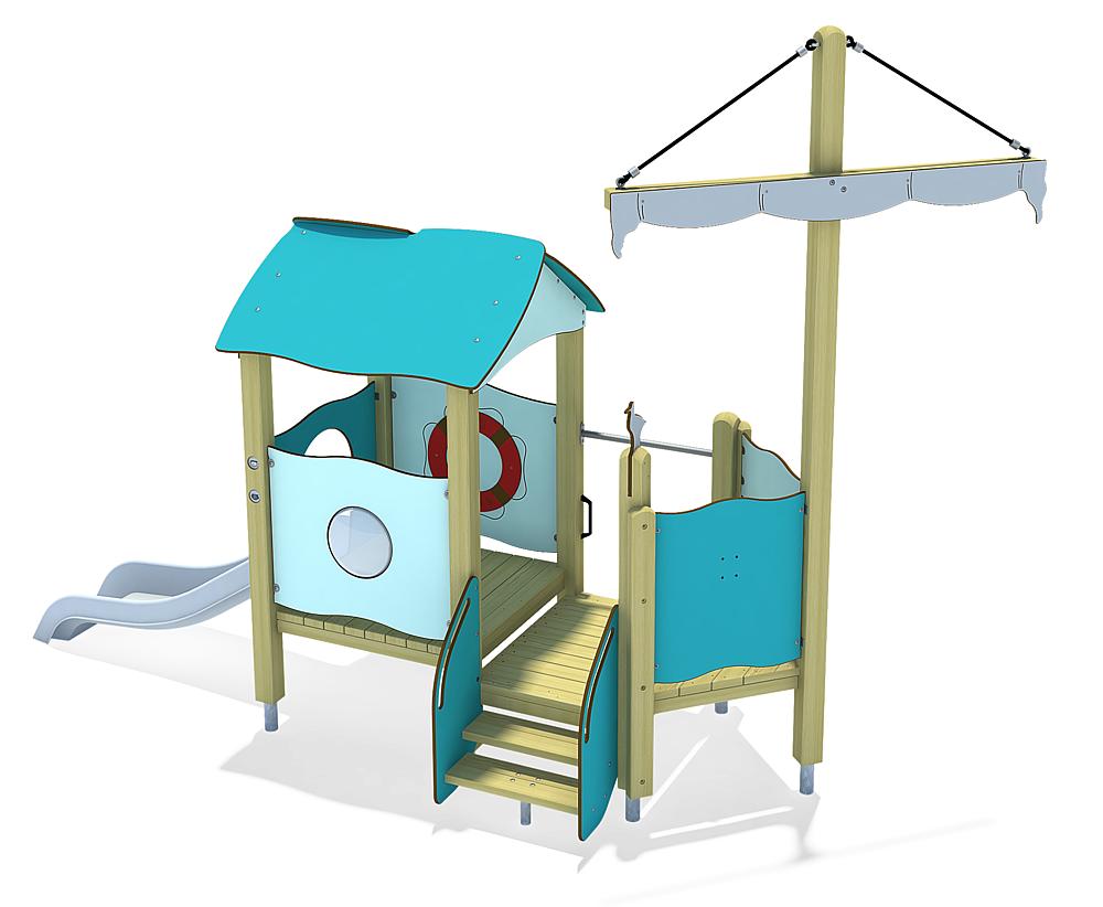 Spielschiff Mary, Solo Ansicht 4