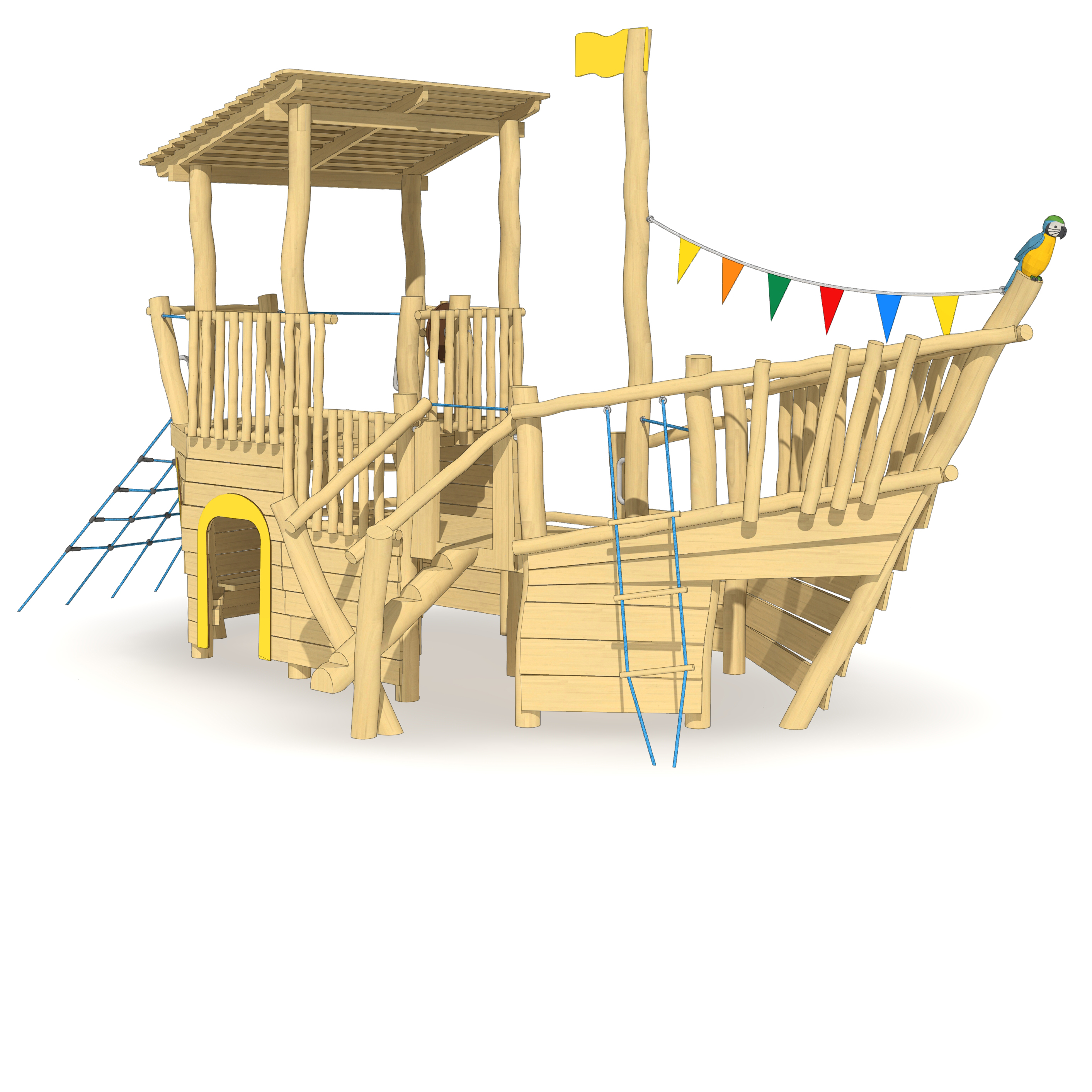 Spielschiff Am See