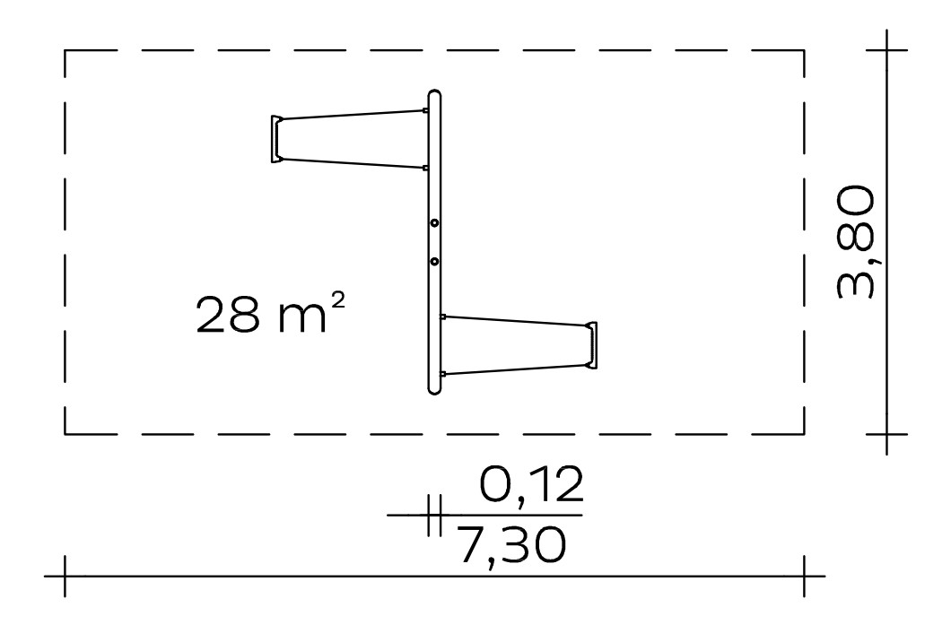 Zwillingsschaukel (2,00) Ansicht 3