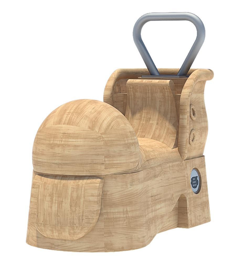 Federtierkörper Schuh Ansicht 4
