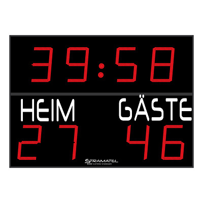 Stramatel Anzeigetafel „452 FRC“, Sport-Thieme