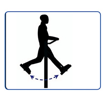Art Outside Outdoor-Fitnessgerät „Beintrainer“ Ansicht 2