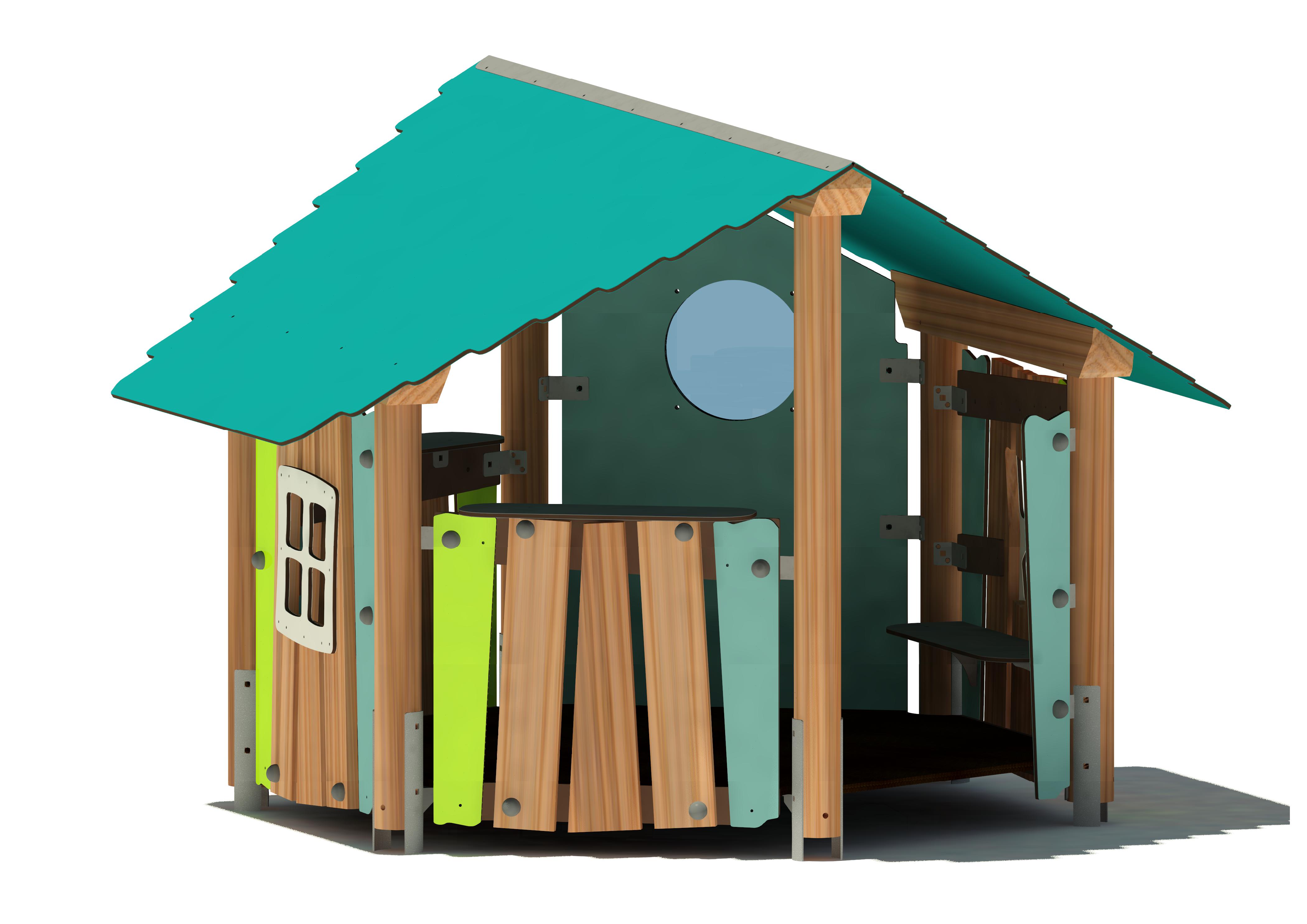 Spielhaus BAMZA Flocke 59060, Maier Spielplatzgeräte