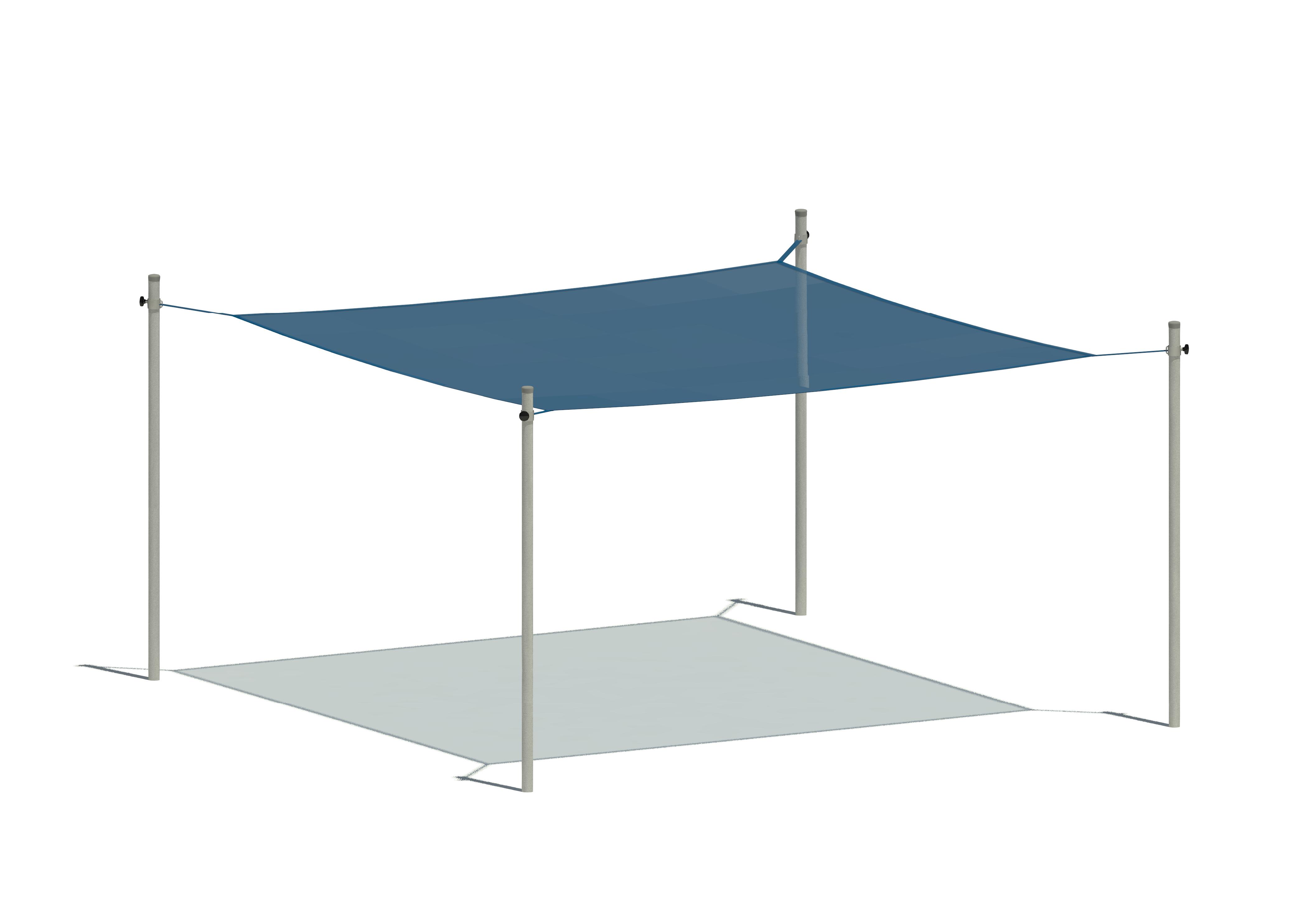 Sandkastenabdeckung/Sonnenschutz 071, 300 x 300 cm, Maier Spielplatzgeräte